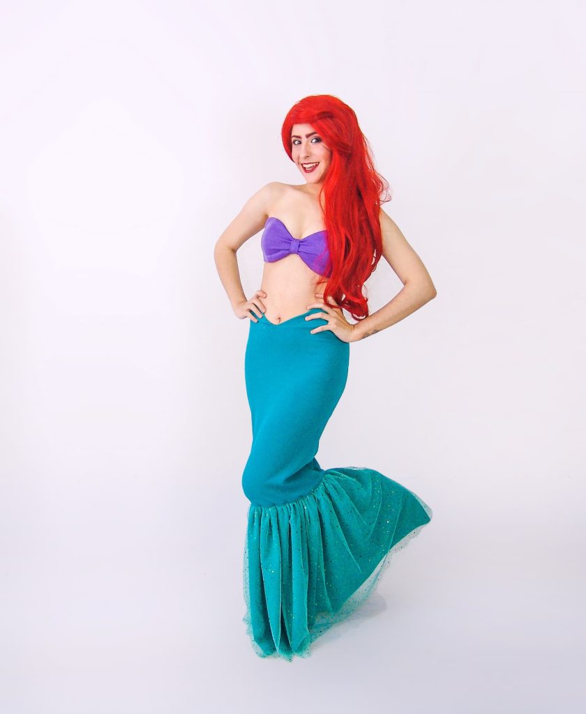 animacion ariel sirenita
