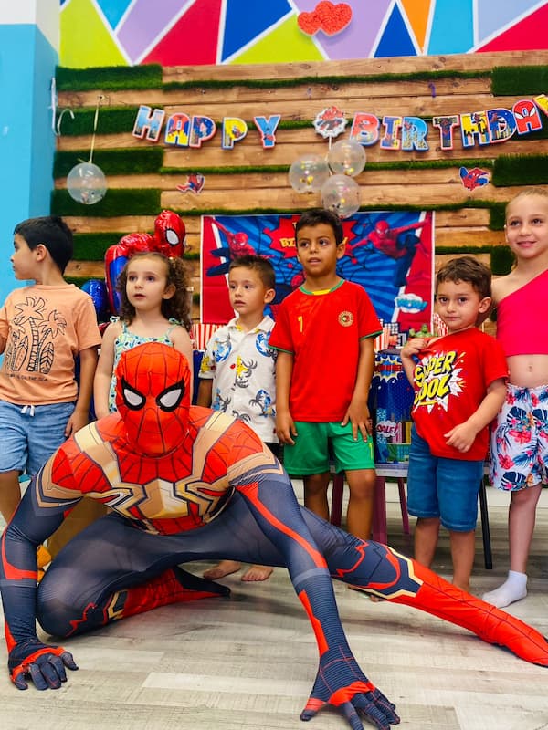fiesta infantil spiderman
