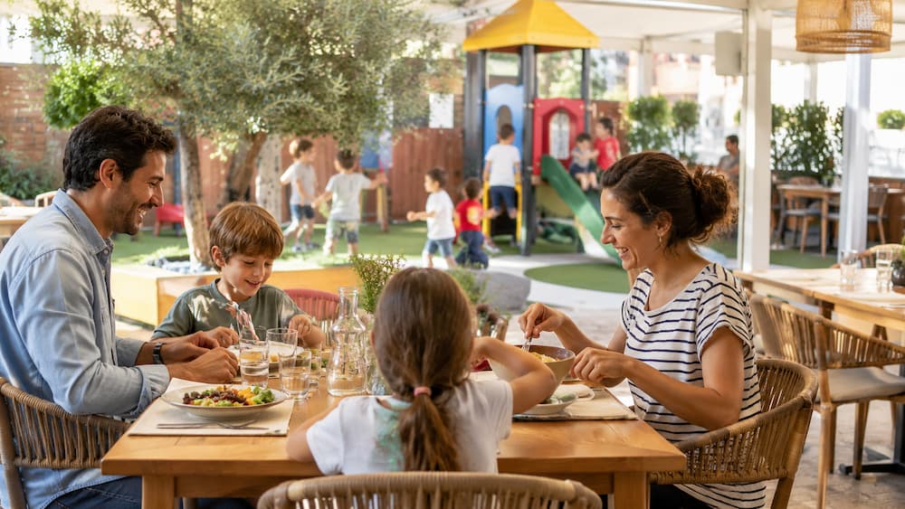 lugares comer ninos barcelona