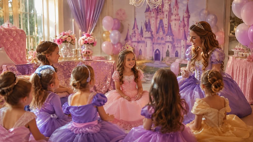 organizar fiesta de princesas