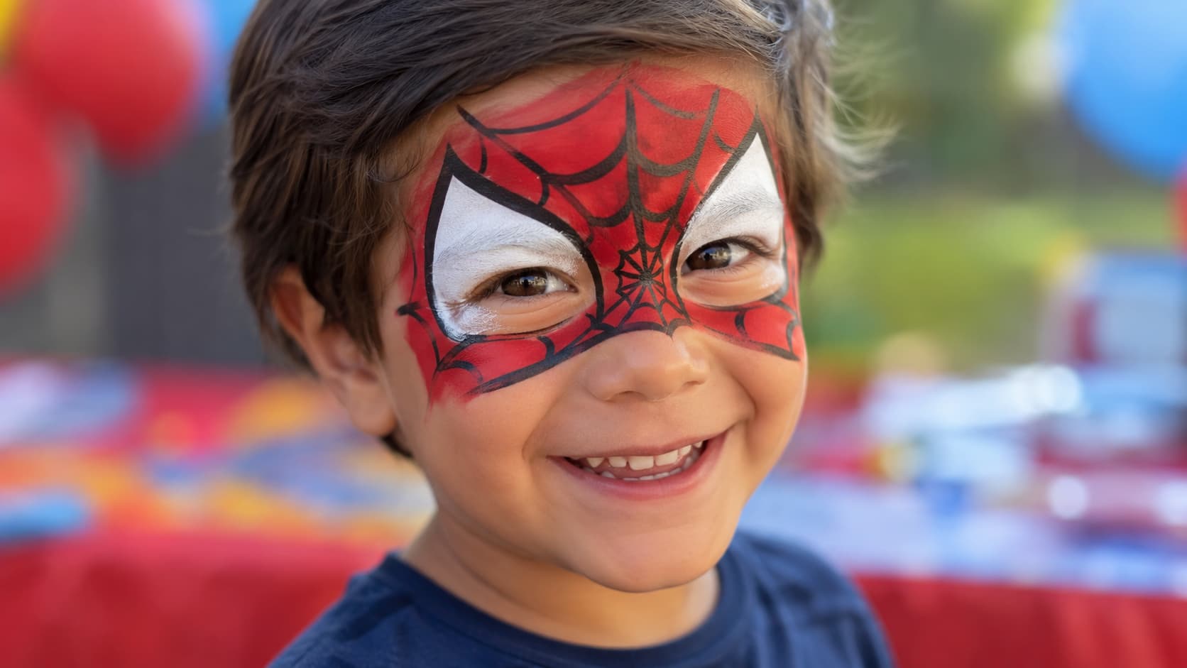 pintacara spiderman