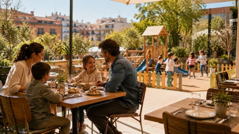 sitios comer ninos barcelona