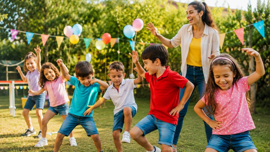 juego infantil estatuas