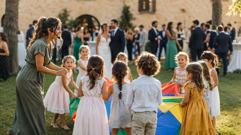 juegos entretener ninos boda
