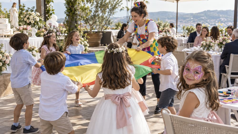 ninos entretenidos comunion