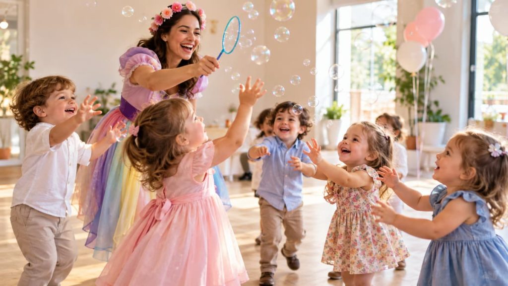 juegos infantiles burbujas
