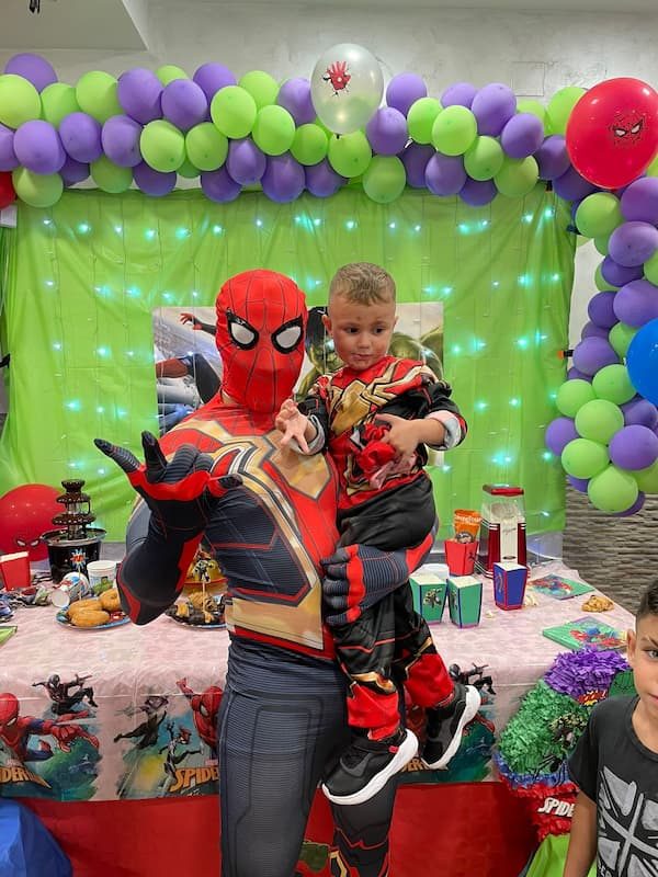 cumpleanos spiderman