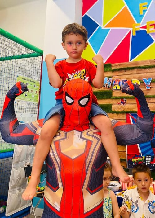 fiesta spiderman barcelona