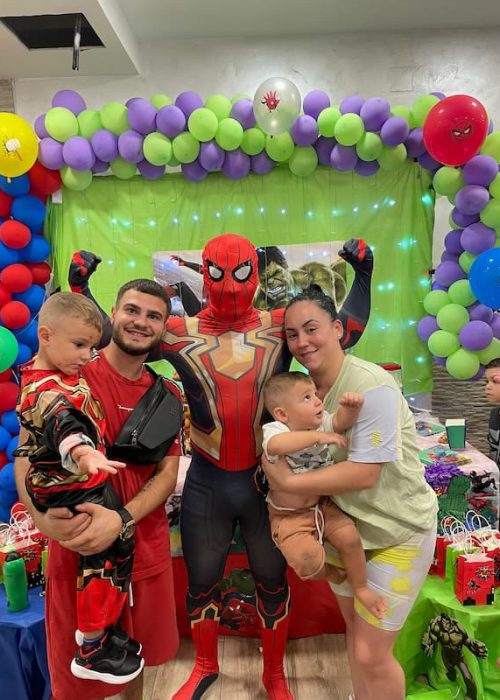 fiesta spiderman
